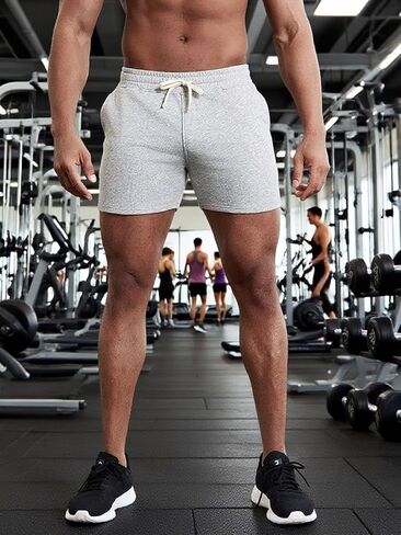 Men's Athletic Shorts for Running, Workout, Training – Breathable Gym Shorts in Saudi Arabia