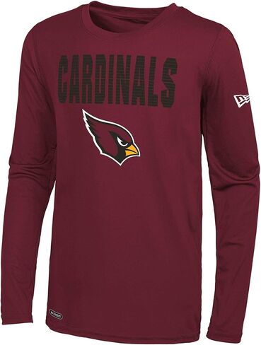 New Era NFL Football Men's 50 Yard Line Long Sleeve Dri-Tek Tee in Saudi Arabia