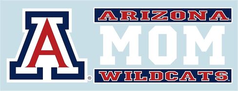 Craftique Arizona Wildcats Decal (ARIZONA MOM DECAL (6"), 6 in) in Saudi Arabia