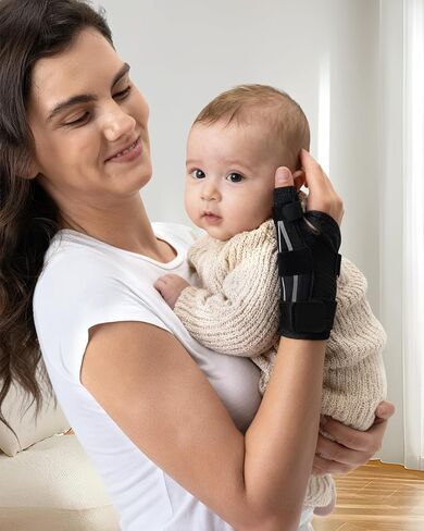 Thumb Brace Ergonomical Right or Left Hand, Thumb Spica Splint Thumb Splint for Trigger Thumb，Thumb Support for Tenosynovitis De Quervains, CMC Pain Relief(Pink S/M) in Saudi Arabia