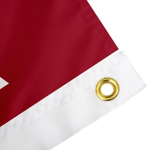 Desert Cactus Indiana University IU Flag - 3 x 5 Feet Hoosiers Banner, Indoor/Outdoor Durable Fabric, 100% Polyester Design (Style 1) in Saudi Arabia