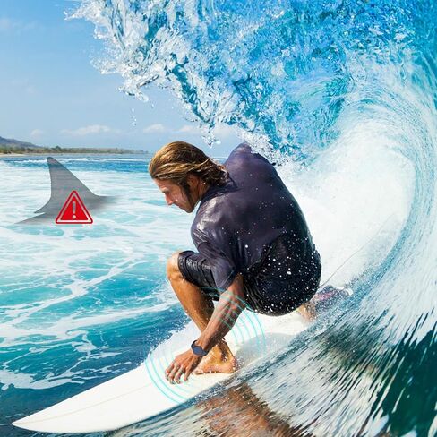 Magnetic Shark Deterrent Band for Swimming, Surfing & Diving – No Batteries, Lightweight Ankle/Wrist Band with Storage Case in Kuwait