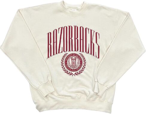Arkansas Razorback Maker's Mark Sweatshirt | Officially Licensed NCAA | Soft Cotton, Classic Fit in Kuwait