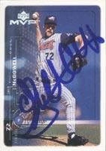 Jack McDowell Anaheim Angels 1999 Upper Deck MVP Autographed Card. This item comes with a certificate of authenticity from Autograph-Sports. Autographed - MLB Autographed Baseball Cards in Saudi Arabia