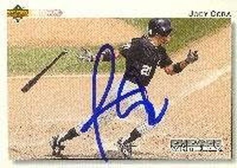 Joey Cora Chicago Sox 1992 Upper Deck Autographed Card - Nice Card. This item comes with a certificate of authenticity from Autograph-Sports. Autographed - MLB Autographed Baseball Cards in Saudi Arabia