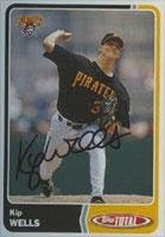 Kip Wells Pittsburgh Pirates 2003 Topps Total Autographed Card. This item comes with a certificate of authenticity from Autograph-Sports. Autographed - MLB Autographed Baseball Cards in Saudi Arabia