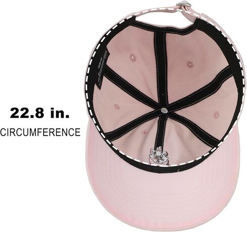 Bioworld Disney Aristocats Marie Women's Pink Unstructured Baseball Cap in Kuwait
