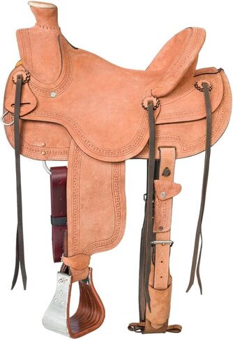 Royal King McAllister Mule Saddle - 15" in Saudi Arabia