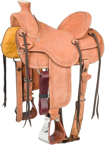 Royal King McAllister Mule Saddle - 15" in Saudi Arabia