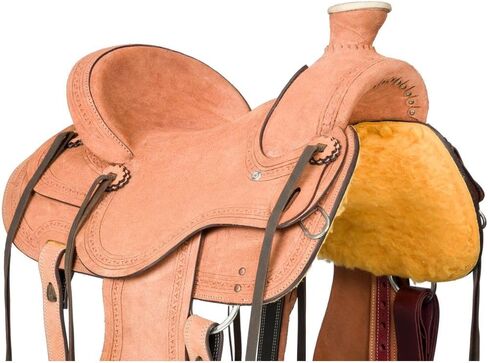 Royal King McAllister Mule Saddle - 15" in Saudi Arabia