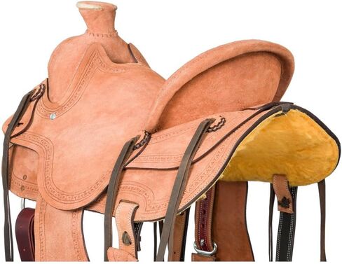 Royal King McAllister Mule Saddle - 15" in Saudi Arabia