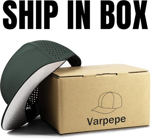 Performance Snapback Hats for Men Women,Flat Bill Cap,Golf,Running,Workout in Saudi Arabia