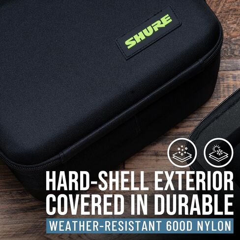 Shure by Gator Pro Lite Series Microphone Case with Form Fitted Interior for SM7 Series Mics; (SH-SM7LWCASE) in Saudi Arabia