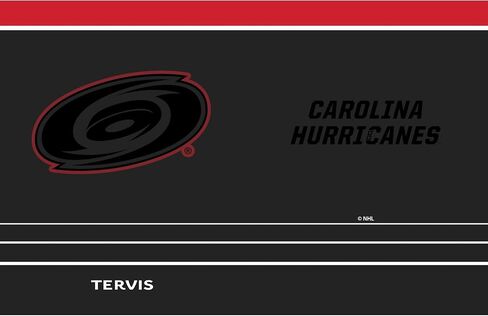 Tervis Traveler NHL Carolina Hurricanes - Night Game Triple Walled Insulated Tumbler Travel Cup Keeps Drinks Cold & Hot, 30oz with Straw Lid, Stainless Steel in Saudi Arabia
