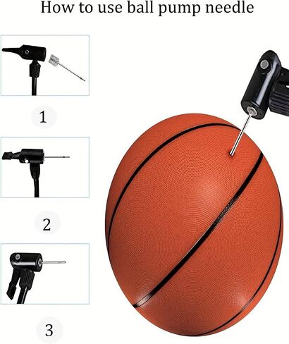 10Pack Ball Pump Needles,Air Pump Needles for Balls with Storage Case, Compatible with Hand Pump and Electric Pump, Stainless Steel Silver+Gold in Saudi Arabia