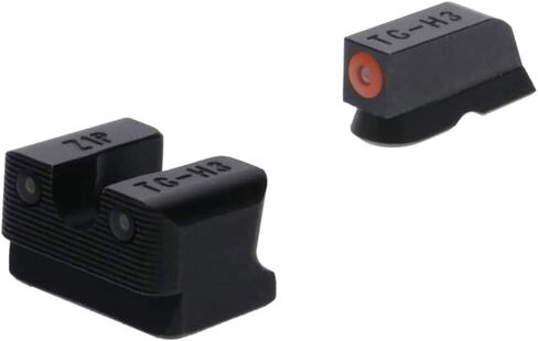 مشاهد ليلية لمسدس TRUGLO Tritium Pro، متوافقة مع مسدسات CZ المدمجة مع نقاط بيضاء في ضوء النهار، ونقاط التريتيوم الليلية وحلقة أمامية لقفل التركيز in Kuwait
