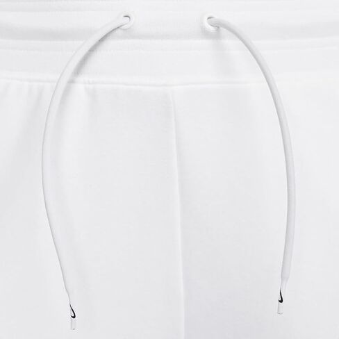Nike Dri-FIT One Women's High-Waisted 7/8 French Terry Joggers (White/Black, FB5434-100) Size X-Large in Saudi Arabia