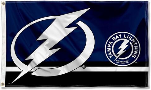 Tampa Bay Lightning Logo Insignia 3x5 Feet Banner Flag in Saudi Arabia