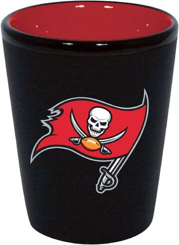 HUNTER Tampa Bay Buccaneers 1.5 Oz Two-Tone Ceramic Shot Glass in Saudi Arabia