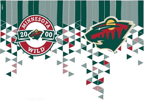 Tervis NHL Minnesota Wild - Shatter Made in USA Double Walled Insulated Tumbler Travel Cup Keeps Drinks Cold & Hot, 24oz with Straw Lid, Classic in Saudi Arabia