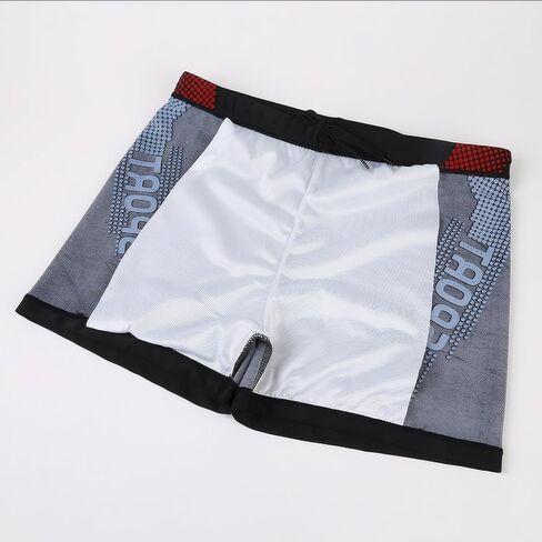Men's Flat cornered Plus Fat Adult Men's Swimsuit hot Spring Plus Size Swimming Pants XL, 1pack, red in Saudi Arabia