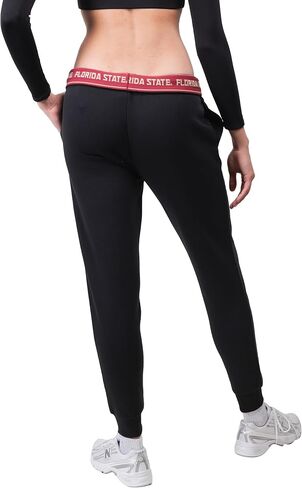 Ultra Game Women's NCAA Official Worelaxed Fit Fleece Jogger Pants in Kuwait