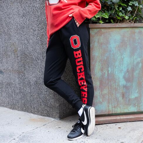 Ultra Game Women's NCAA Official Worelaxed Fit Fleece Jogger Pants in Kuwait