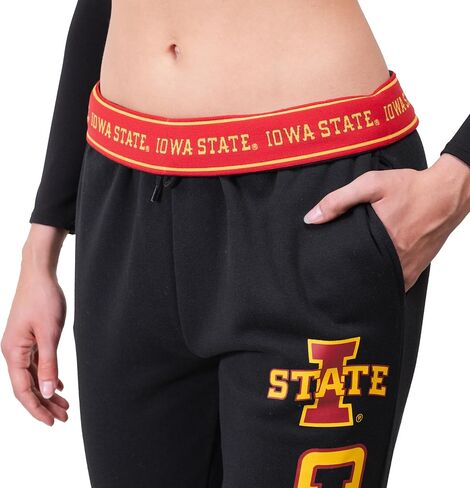 Ultra Game Women's NCAA Official Worelaxed Fit Fleece Jogger Pants in Kuwait