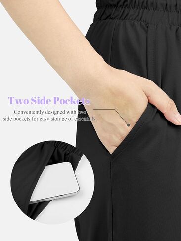 1 Pack Women's Soft Joggers Workout Sweatpants Ideal for Running Yoga Athletic Warm Lounge Pants with Pockets Drawstrings in Saudi Arabia