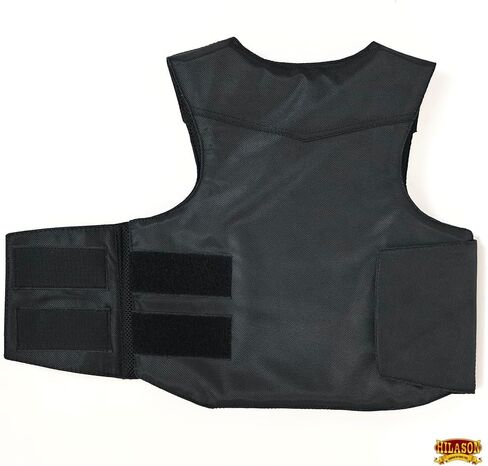 HILASON Bull Riding Vest Kids Junior Youth Black Bull Pro Rodeo Cordura in Saudi Arabia