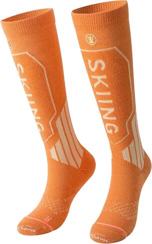 Ski Socks Merino Wool Socks for men&women Knee-High Winter Thermal Snowboarding Socks in Saudi Arabia