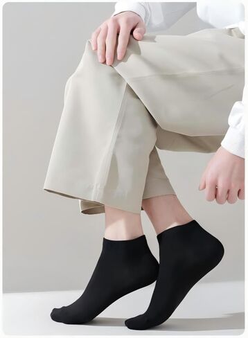 15-Pack Disposable Ankle Socks for Men & Women | Cotton-Blend Short Hiking Socks for Travel, Camping & Everyday Wear in Saudi Arabia
