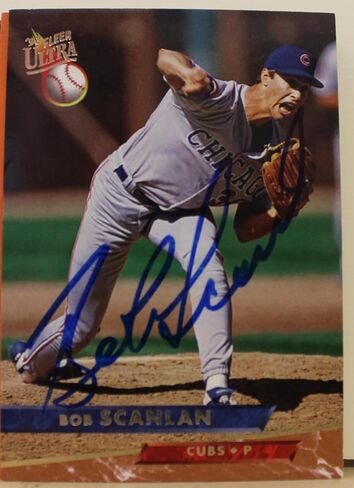 Bob Scanlan Chicago Cubs Autographed 1993 Ultra card #22. This item comes with a certificate of authenticity from Autograph-Sports. Autographed - MLB Autographed Baseball Cards in Saudi Arabia
