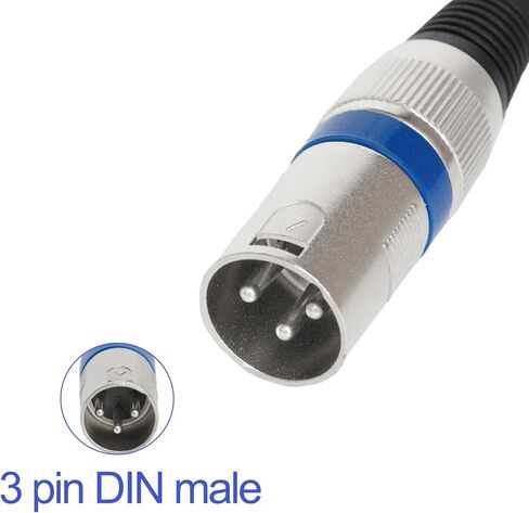 4 قطعة 3 دبوس XLR موصل 2 ذكر + 2 أنثى XLR التوصيل كابل الميكروفون موصل لحام نوع Mic التوصيل سبائك الزنك للصوت ميكروفون DMX خلاط in Kuwait