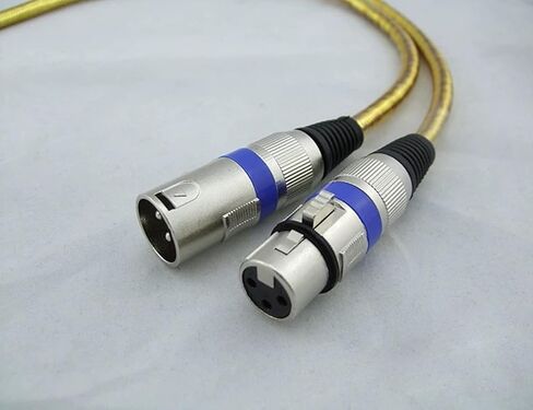 4 قطعة 3 دبوس XLR موصل 2 ذكر + 2 أنثى XLR التوصيل كابل الميكروفون موصل لحام نوع Mic التوصيل سبائك الزنك للصوت ميكروفون DMX خلاط in Kuwait