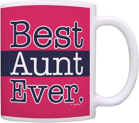 مج ThisWear Fathers Day لـ Uncle Best Uncle Ever Uncle 11oz كوب قهوة من السيراميك بمقبض in Kuwait