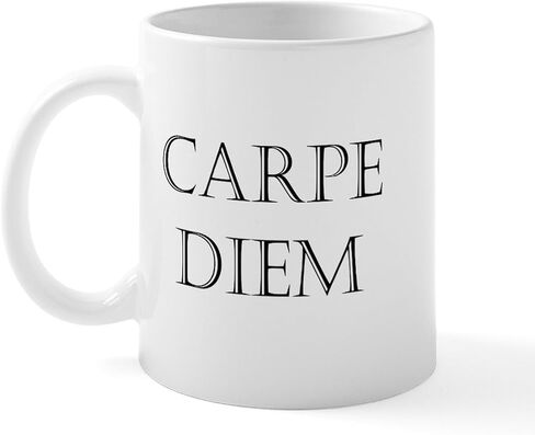 CafePress CARPE DIEM Mug 11 oz (325 ml) Ceramic Coffee Mug in Saudi Arabia