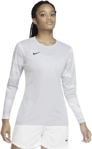 قميص/جيرسي بأكمام طويلة لحارس المرمى Park IV للنساء من Nike، رمادي، متوسط in Saudi Arabia