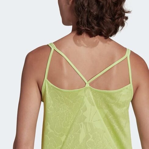 adidas Women's Made to Be Remade Running Tank Top, Pulse Lime in Saudi Arabia