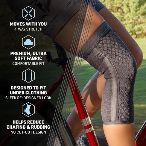 ACE Brand Flex Comfort Compression Knee Sleeve with Stabilizers in Saudi Arabia