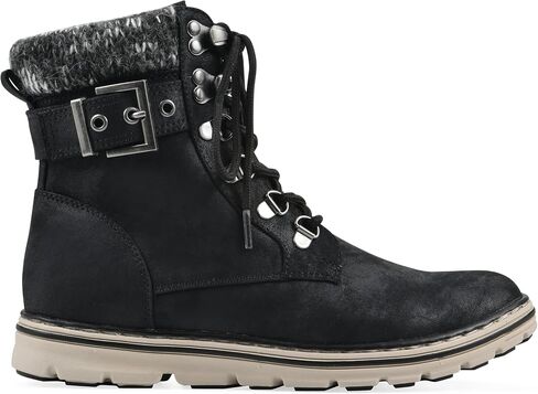 Cliffs by White Mountain Women's Kimmie Cushioned Lace-Up City Hiker Ankle Bootie in Saudi Arabia