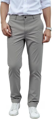 TEGIAS Golf Pants for Men Casual Pants Breathable Elastic Comfortable in Kuwait