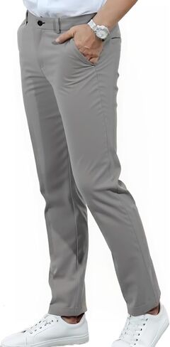 TEGIAS Golf Pants for Men Casual Pants Breathable Elastic Comfortable in Kuwait