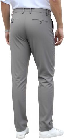 TEGIAS Golf Pants for Men Casual Pants Breathable Elastic Comfortable in Kuwait