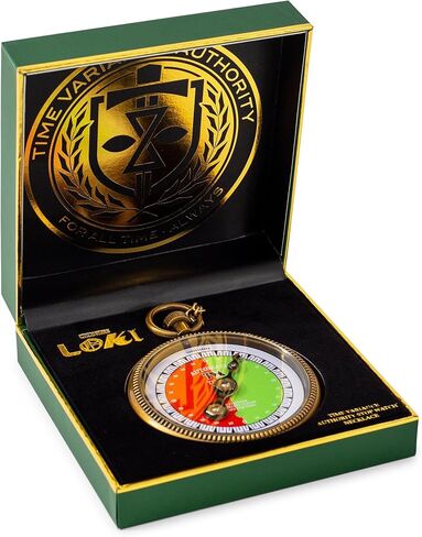 Marvel SalesOne LOKI STOP WATCH PENDANT NECKLACE بضائع الهدايا - Loki Merchandise in Kuwait