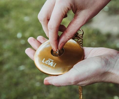 Marvel SalesOne LOKI STOP WATCH PENDANT NECKLACE بضائع الهدايا - Loki Merchandise in Kuwait