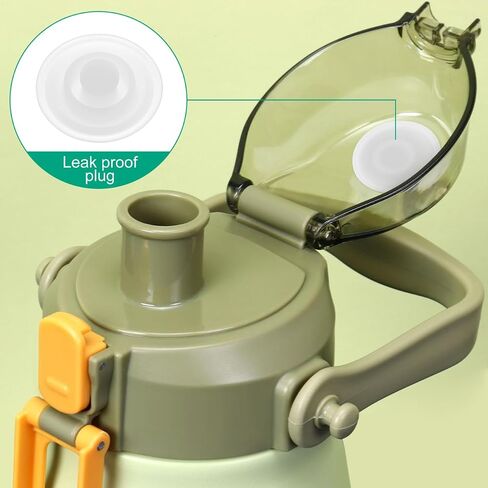 Unomor 5pcs Spill Silicone Stoppers for Belly Bottles Leak Resistant Accessories Compatible with Water Bottles and Easy to Install Fit for Seamless Use in Saudi Arabia