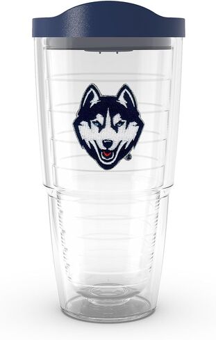 Tervis UConn Huskies - Primary Logo Made in USA Double Walled Insulated Tumbler Travel Cup Keeps Drinks Cold & Hot, 24oz, Classic in Saudi Arabia