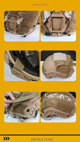 Fumei Helmet Cover Tactical Fast Helmet Cloth for Fast BJ/PJ/MH Helmet in Size M/L in Saudi Arabia