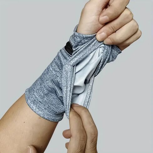 Unisex Running Hand Wrist Guard Storage Bag, Zipper Sweat Band Wrist Support Wristband Sweatband Wrist Wallet, Suitable for Gym Fitness Workout Running Jogging in Saudi Arabia